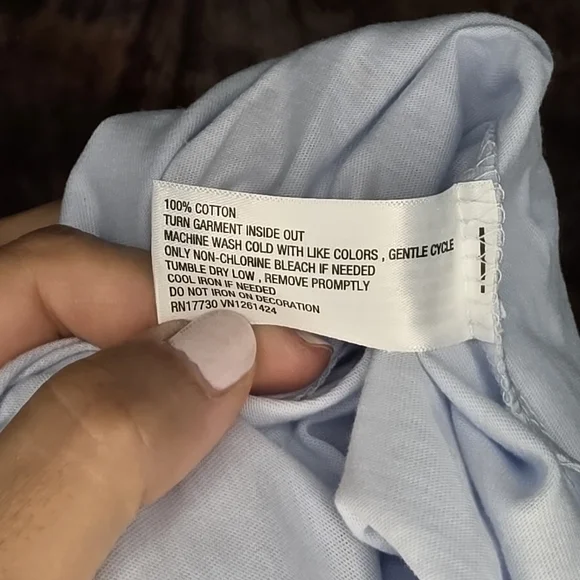 Wild Fable Target Graphic Tee Shirt Short Sleeve Oversized Sky Blue XL - Picture 7 of 8